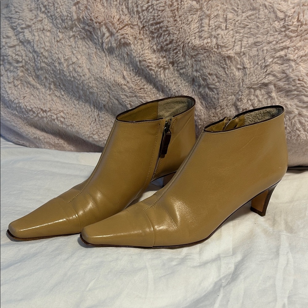 Kate Spade Tan Ankle Booties - Picture 2 of 8